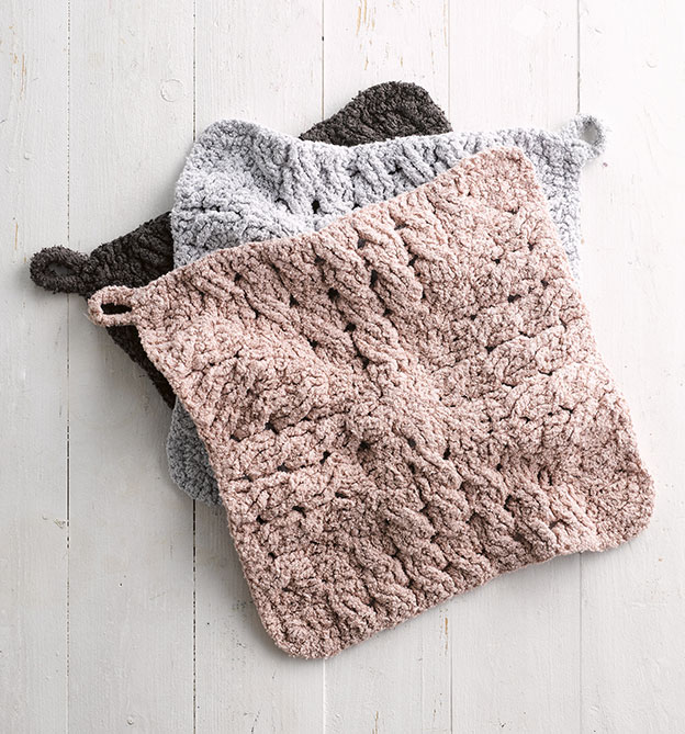 Topflappen & Küchenhelfer häkeln mit Woolly Hugs Topflappen & Küchenhelfer häkeln mit Woolly Hugs
