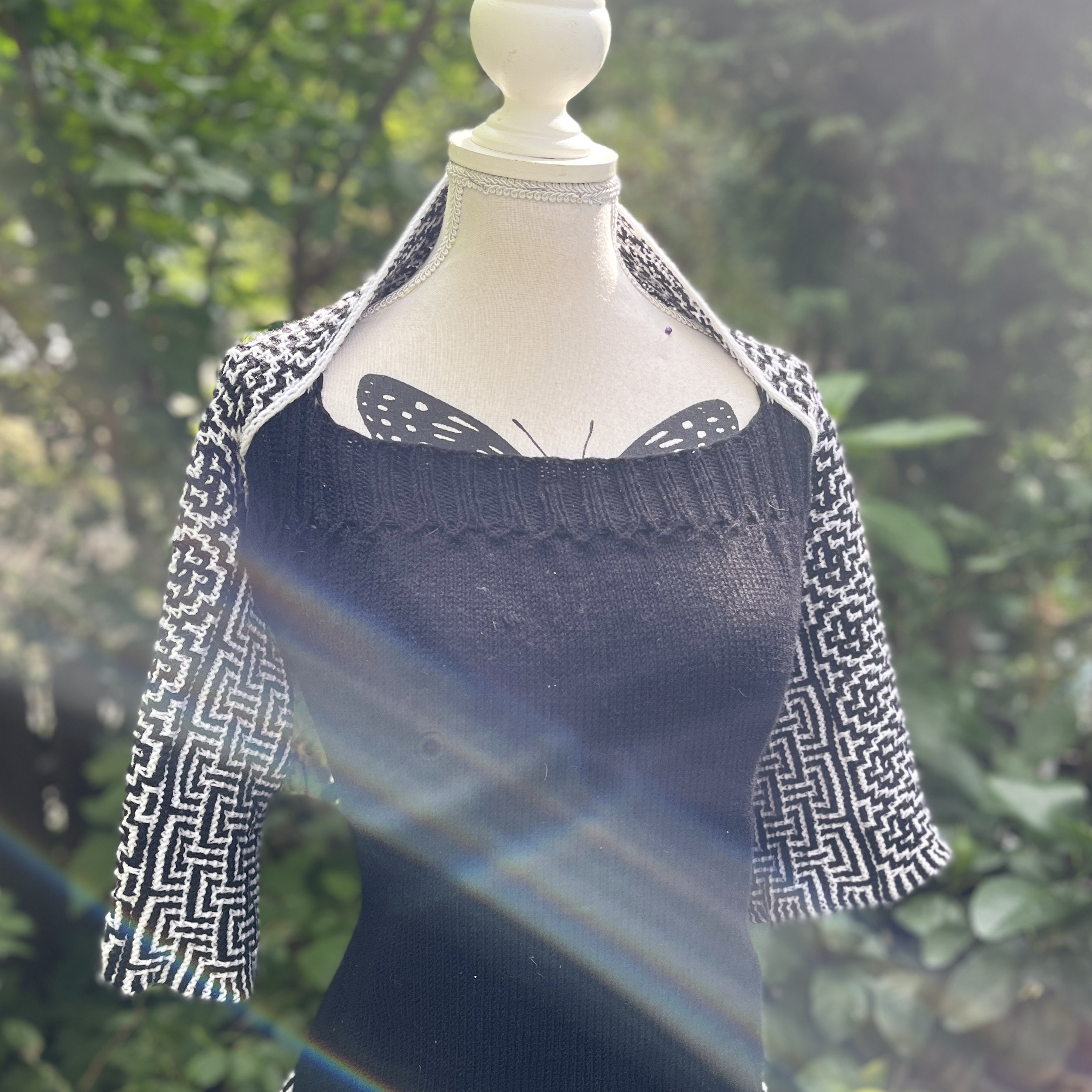 Pullover Schapulero Mosaik | Einzelanleitung | Wolle Sensitiva | Stricken | Sylvie Rasch Pullover Schapulero Mosaik | Einzelanleitung | Wolle Sensitiva | Stricken | Sylvie Rasch