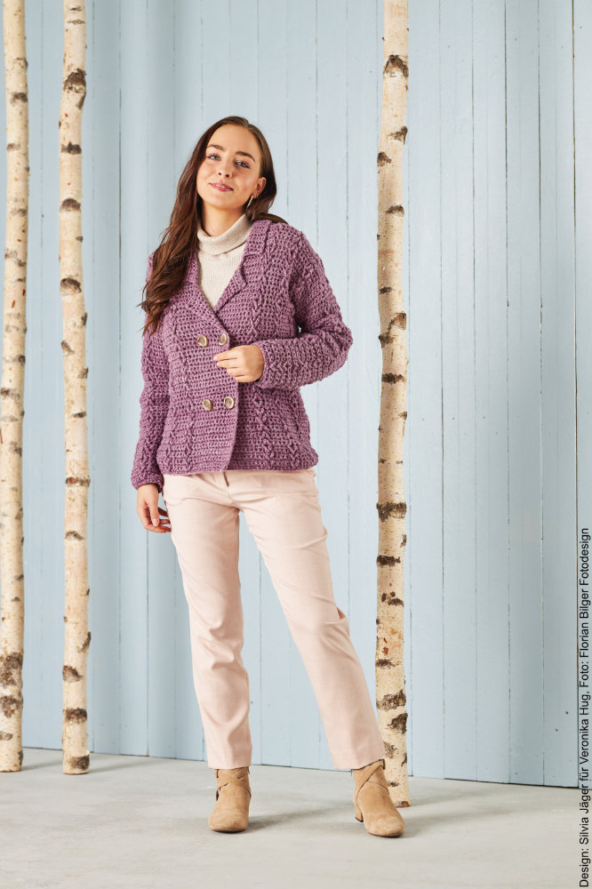 Häkeljacke Basic - Linie | Wollpaket mit SHEEP | Häkeln