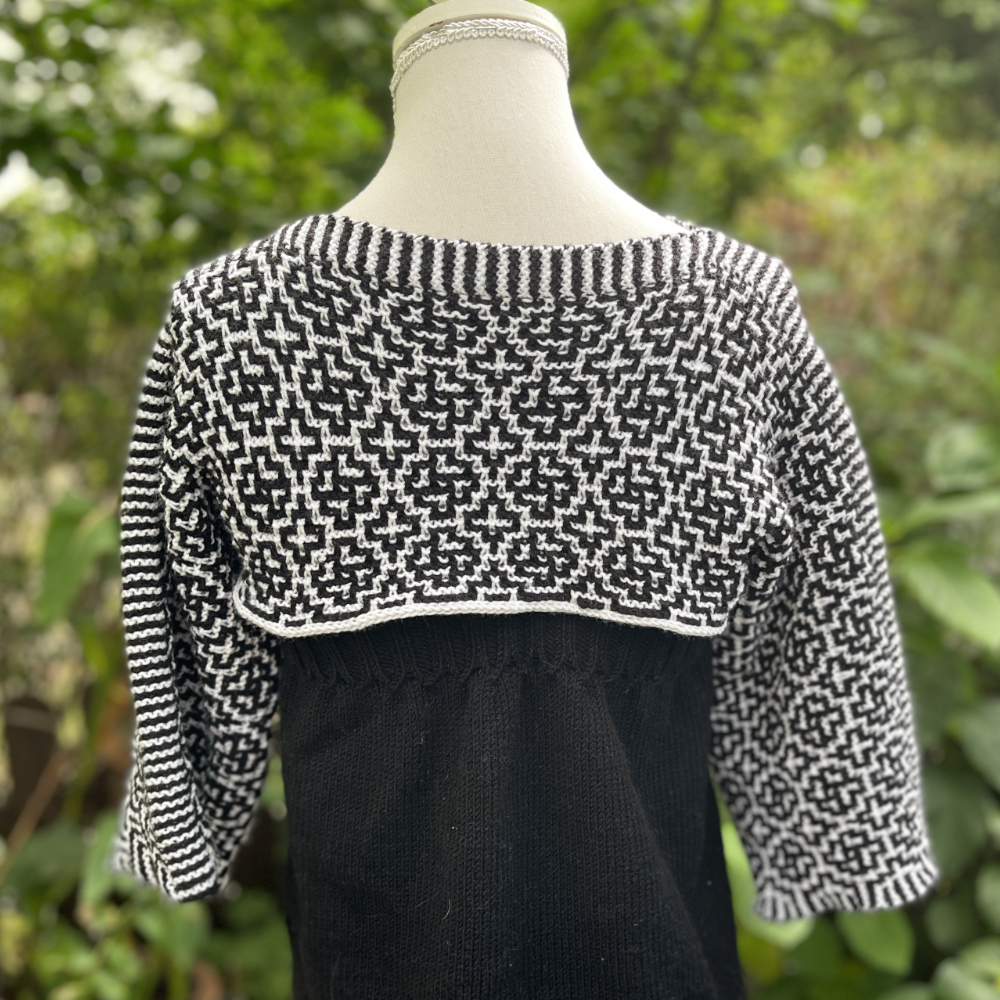 Pullover Schapulero Mosaik | Einzelanleitung | Wolle Sensitiva | Stricken | Sylvie Rasch Pullover Schapulero Mosaik | Einzelanleitung | Wolle Sensitiva | Stricken | Sylvie Rasch