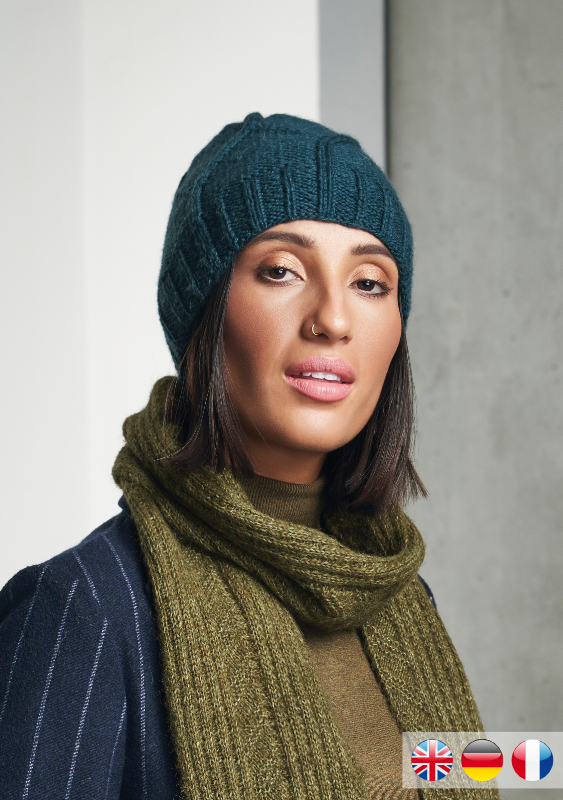 Fan Street Hat | Einzelanleitung | Stricken | Georgia Farrell