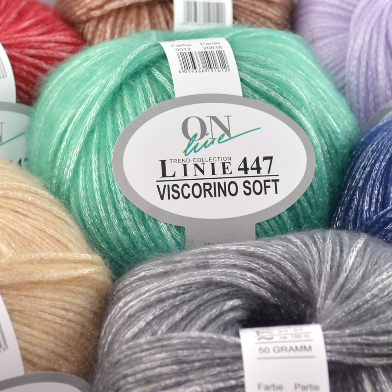 Viscorino Soft Linie 447 *Aktion* (10 Knäuel Mindestabnahme) von ONline 0009 - schwarz