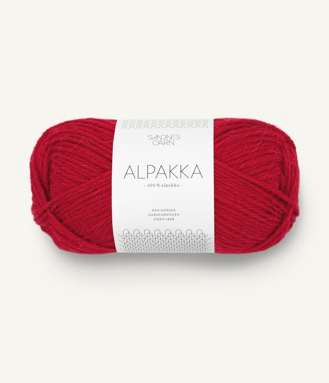 Alpakka von Sandnes Garn 4219 - red
