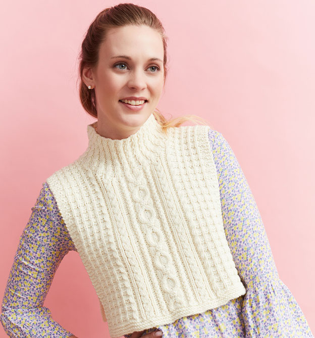 Kragen stricken - Schnelle Strickprojekte für den Spaziergang