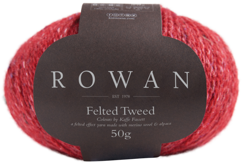 Felted Tweed von Rowan 0222 - scarlet