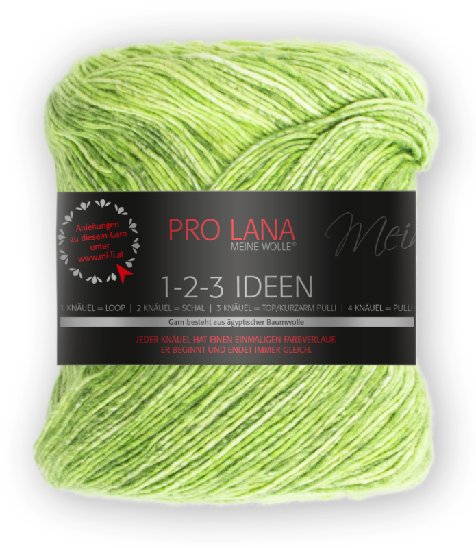 1-2-3 Ideen von Pro Lana 0001 - grüner apfel