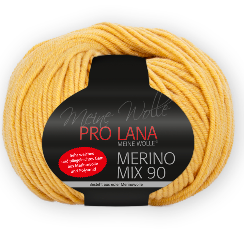 Merino Mix 90 von Pro Lana 0023 - senf