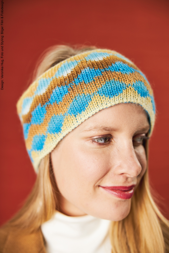 Double-Face-Stirnband | Anleitungsheft | Wolle Year Socks  | Stricken | Veronika Hug, Woolly Hugs, Christophorus Verlag