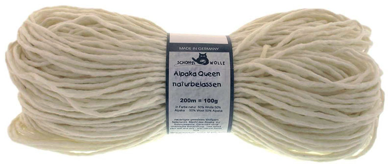 Alpaka Queen naturbelassen von Schoppel