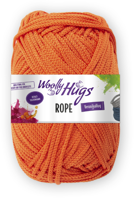 Rope von Woolly Hugs 0029 - orange