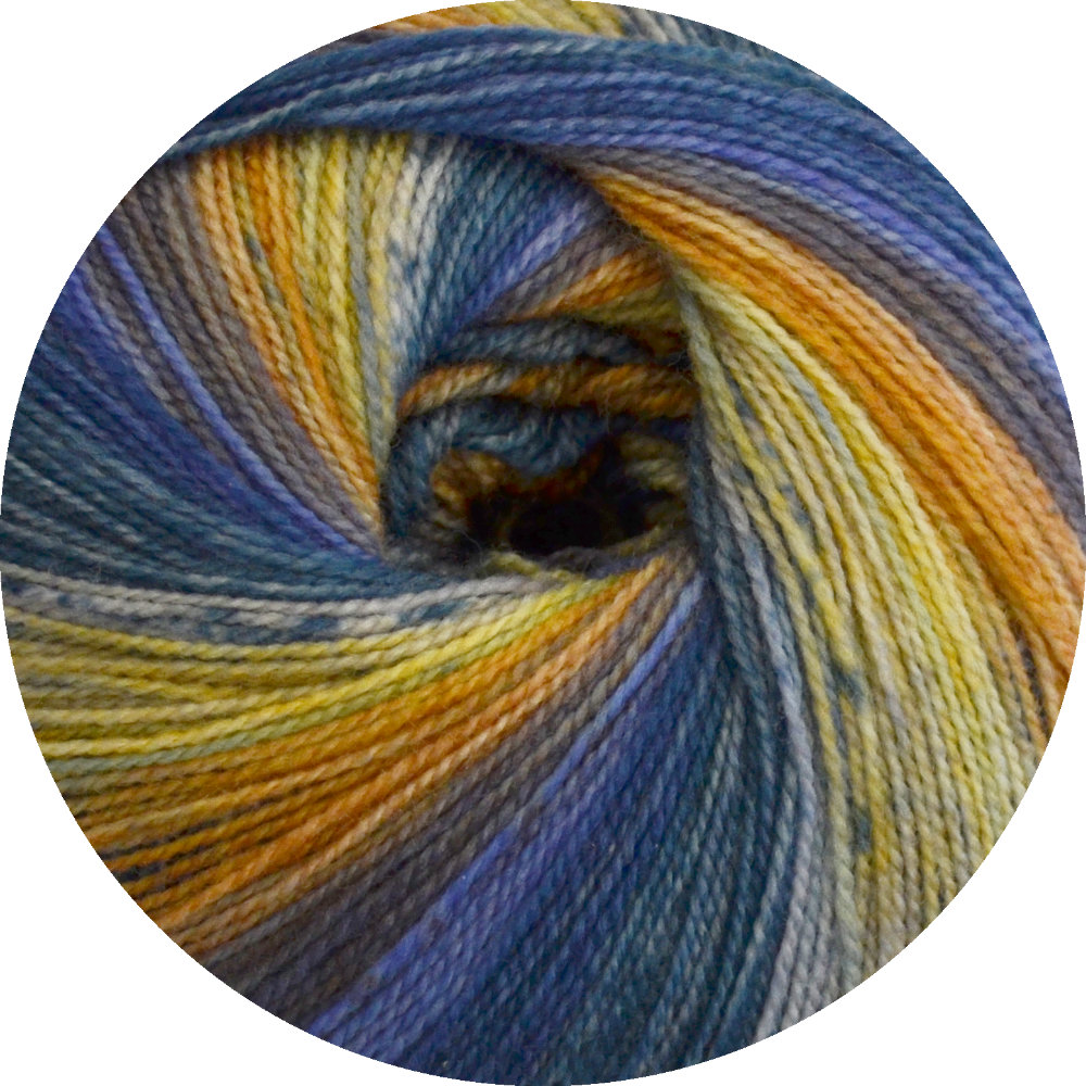 0121 - blau / gelb / orange | €5.95