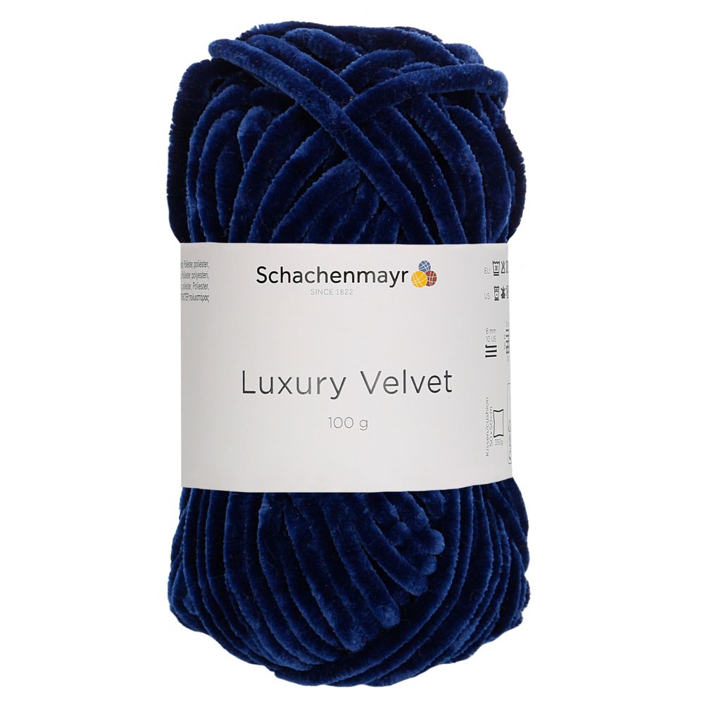 Luxury Velvet von Schachenmayr 0050 navy