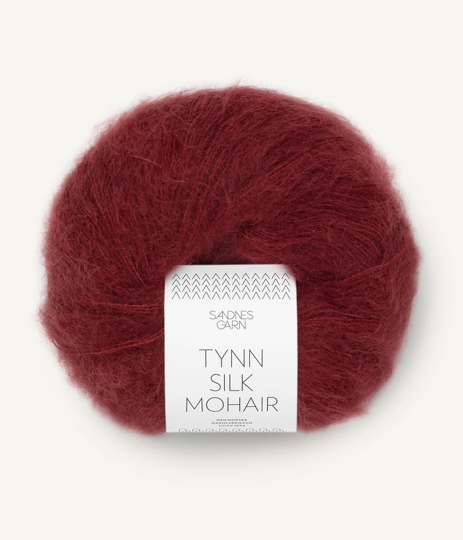Tynn Silk Mohair von Sandnes Garn 4054 - wine