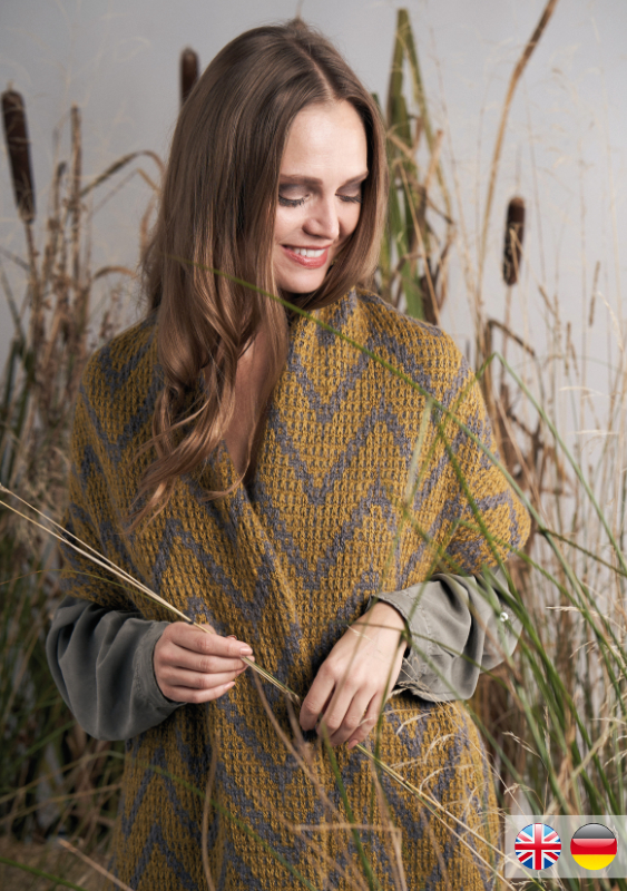 Stola Wiske | Einzelanleitung | Stricken | Martin Storey Stola Wiske | Einzelanleitung | Stricken | Martin Storey