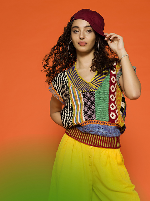 Pullunder "Knirpz" | Anleitungsheft | Wolle Reggae  | Stricken | Raphaela Blumenbunt