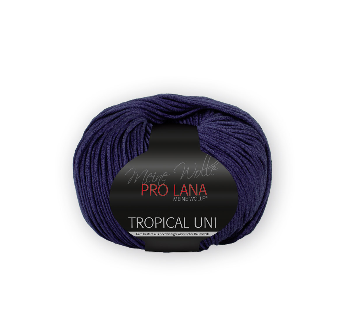 Tropical Uni von Pro Lana 0050 - pflaume (passend zu Colorfarbe 0086)