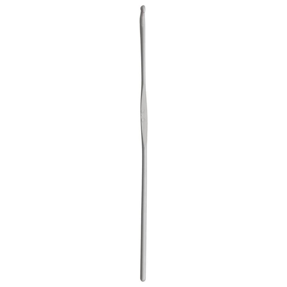 Wollhäkelnadeln ohne Griff, 14 cm, perlgrau von Prym 2,50 mm