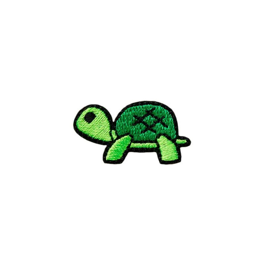 Applikation Schildkröte grün