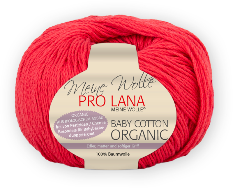 Baby Cotton Organic von Pro Lana 0030 - rot