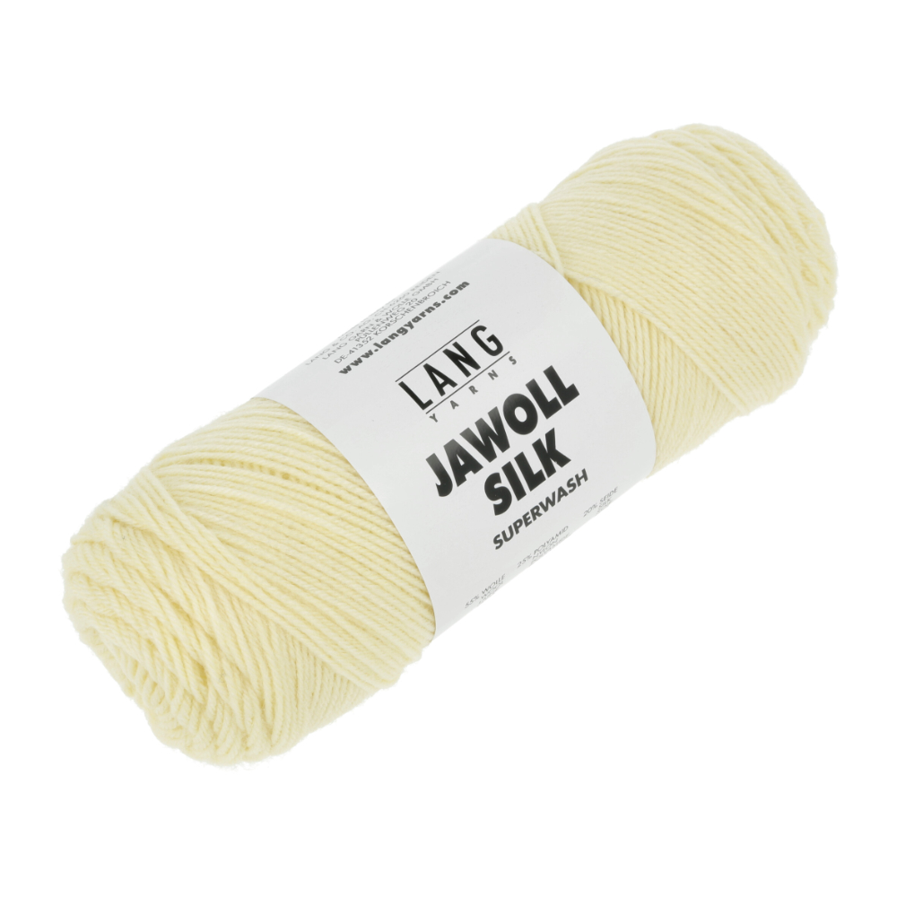 Jawoll Silk von Lang Yarns 0113 - zartes gelb
