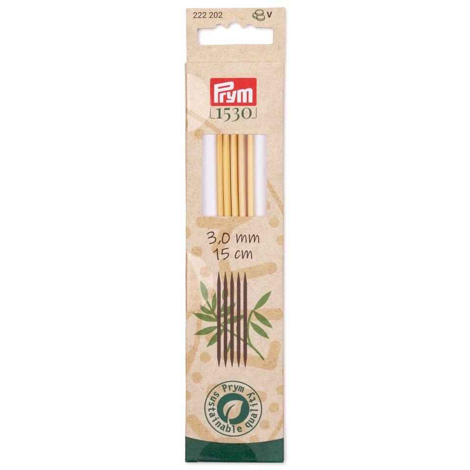 Nadelspiel Bambus von Prym 1530 20 cm 2,00 mm
