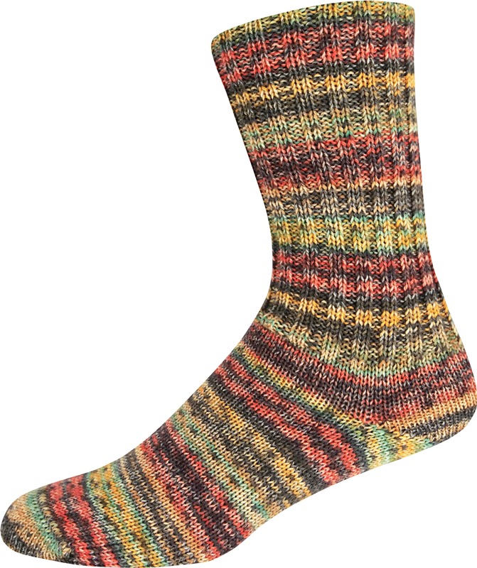 Supersocke Highway Color 4-fach von ONline 3085