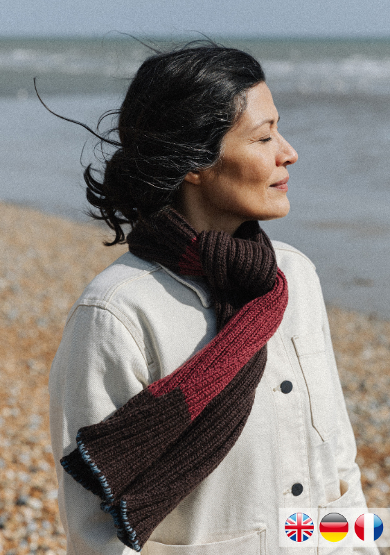 Dot Scarf | Einzelanleitung | Stricken | Erika Knight