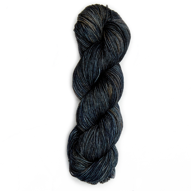 Viva Color von Symfonie Hand-Dyed-Yarns 1006 - Black Sand