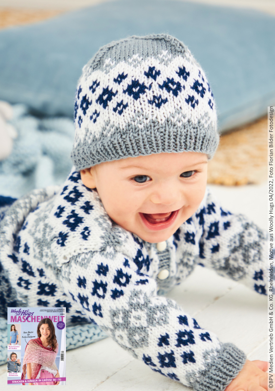Baby Jacke und Mütze | Anleitungsheft | Wolle Charity  | Stricken | Veronika Hug, Woolly Hugs, Christophorus Verlag
