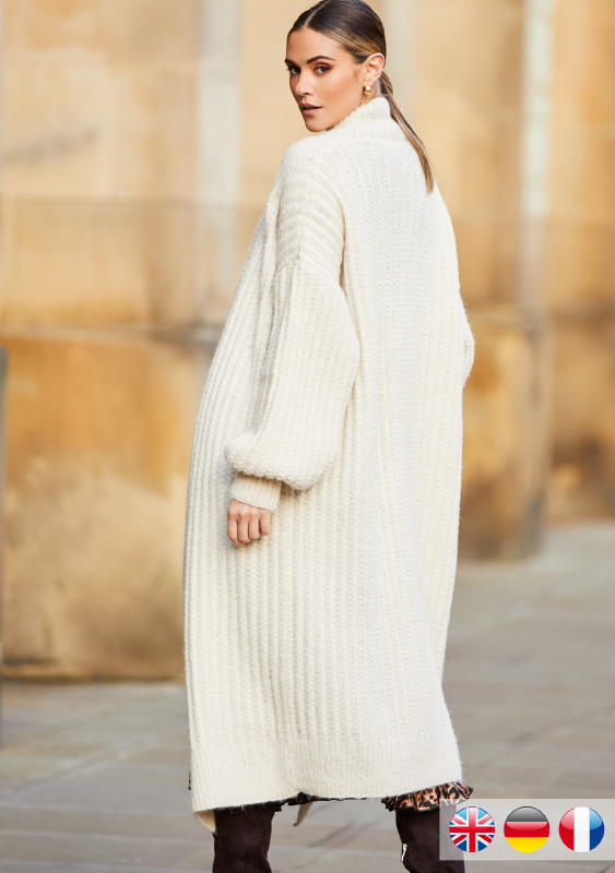 Mantel Jourdon | Einzelanleitung | Stricken | Quail Studio
