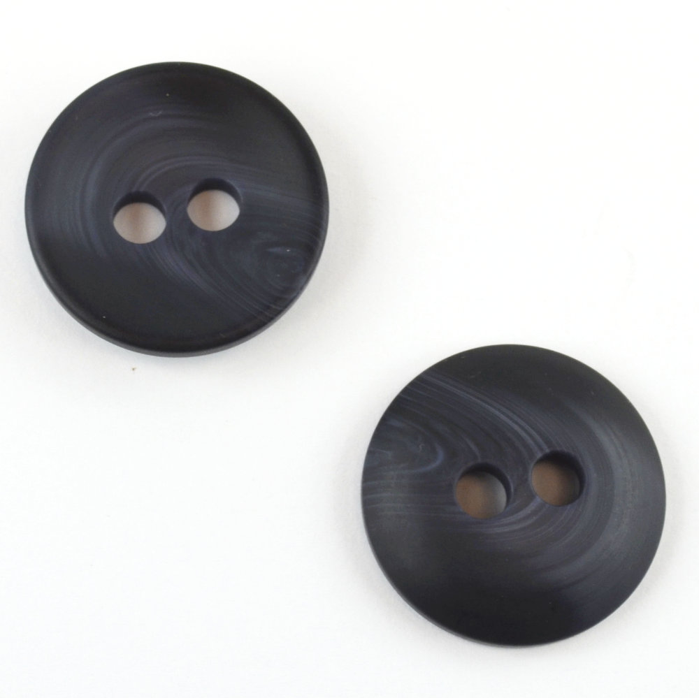 Polyesterknopf 34 mm anthrazit marmoriert 605-0045268-0068