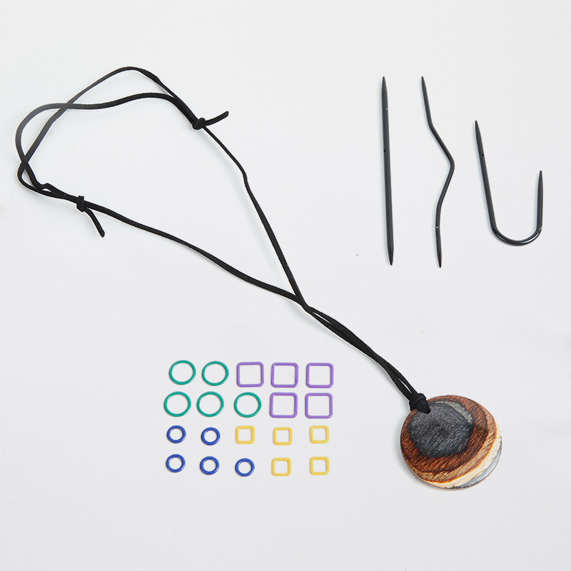 Halsband Natural Hues mit Magnetanhänger von Knit Pro