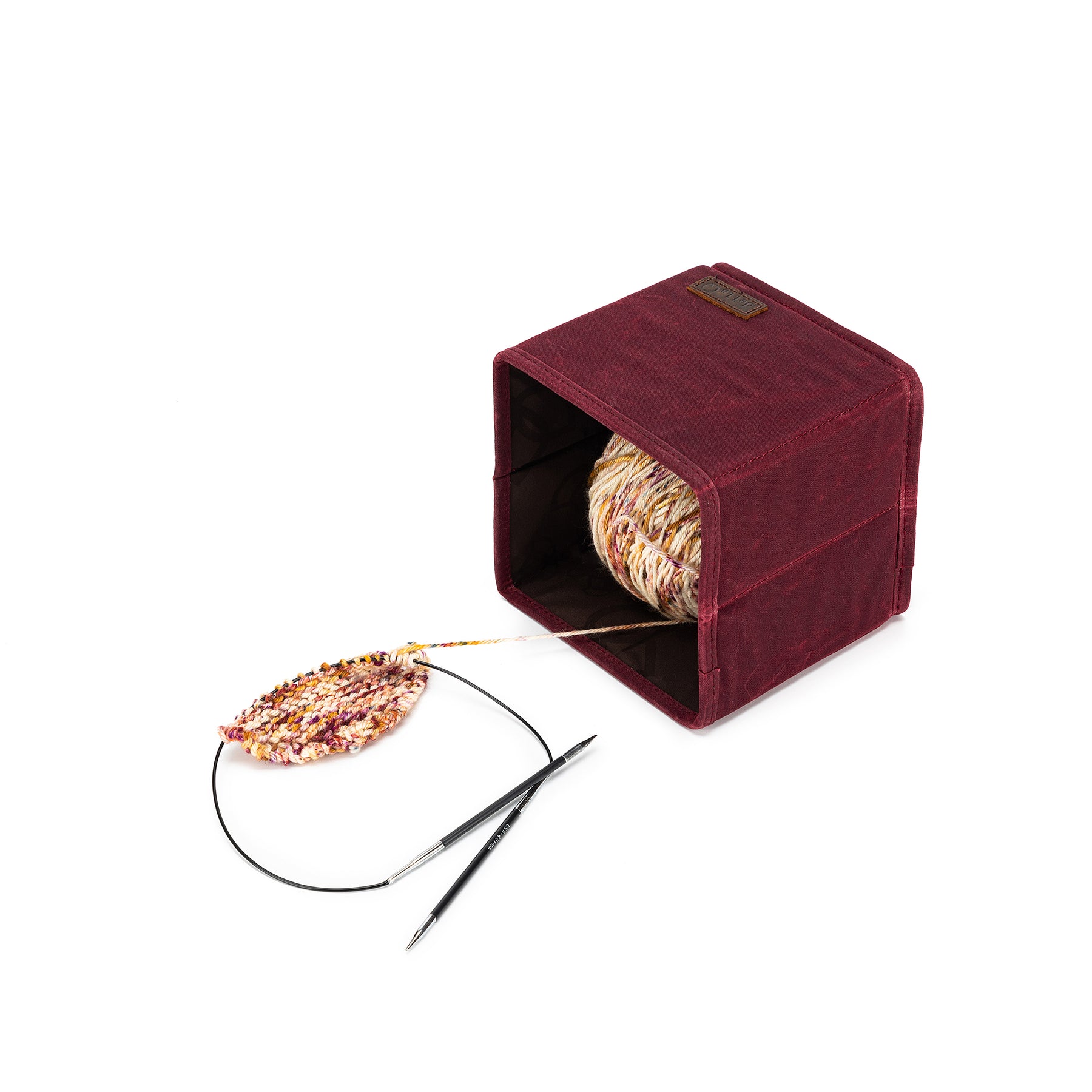 Maker's Canvas Cubbies von della Q rot