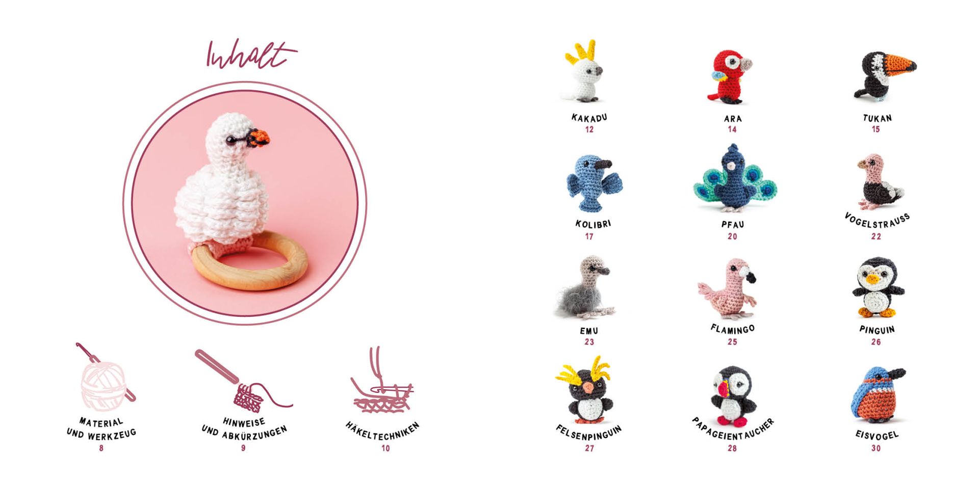 Mini-Amigurumis – Süße Vögelchen - 25 niedliche Freunde häkeln