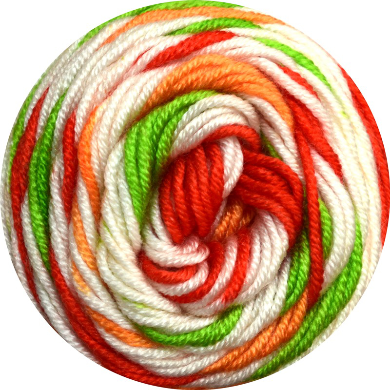0110 - grün / orange / weiß | €4.75