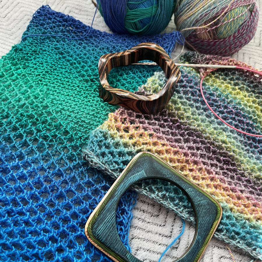 Schal Traumnixe Variante 2 | Anleitung | Wolle Zauberball®  | Stricken | Sylvie Rasch