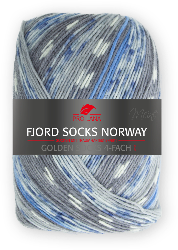 Fjord Socks Norway - 4-fach Sockenwolle von Pro Lana 0384