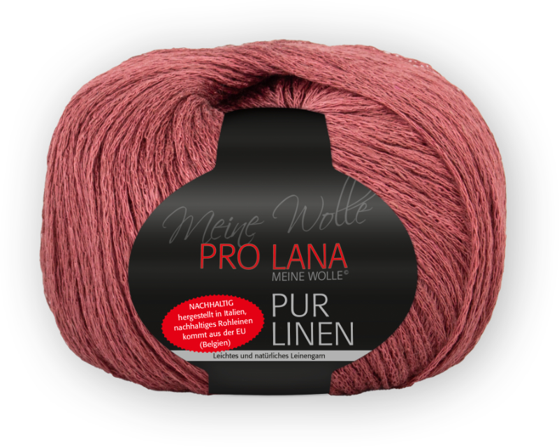 Pur Linen von Pro Lana 0028 - terracotta