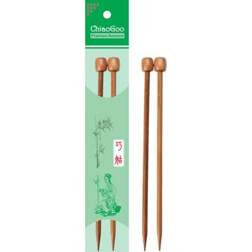 Jackenstricknadeln Bamboo Patina 23 cm / 5,00 mm