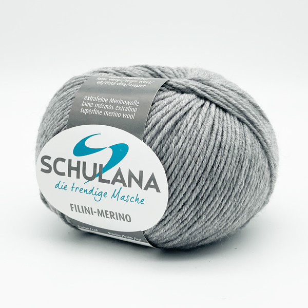 Filini-Merino von Schulana 0055 - mittelgrau